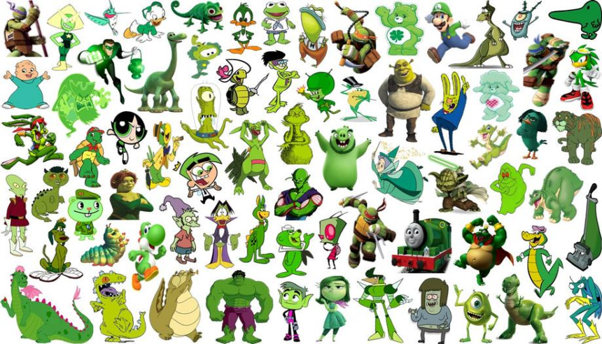 Green Characters