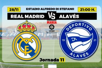 Real Madrid vs Deportivo Alavés